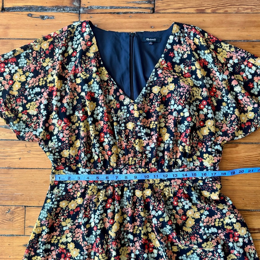 Madewell Floral Midi Dress - Multicolor - Picture 4 of 5